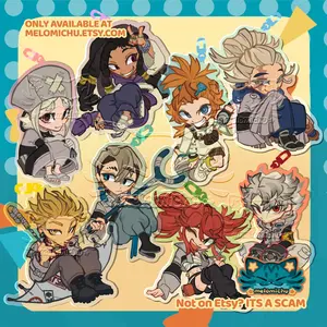 Gachiakuta Keychains, Gift For Her, Gift For Him