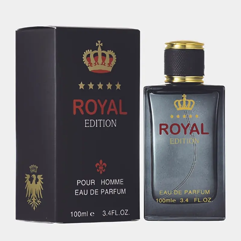 Royal Edition Eau De Parfum for Men, 100ml EDP, Long-Lasting Fresh and Sophisticated Fragrance for Dating & Daily Wear