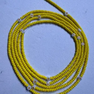 Sunny dayz Tie on waist beads