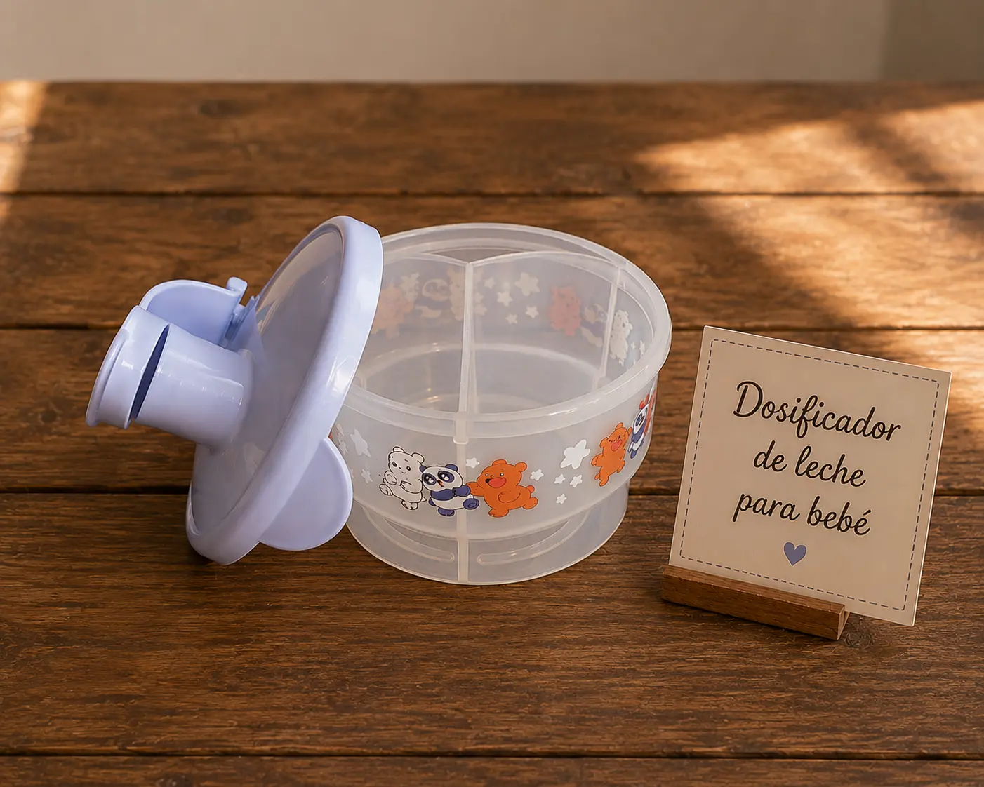 Dosificador de leche para bebe