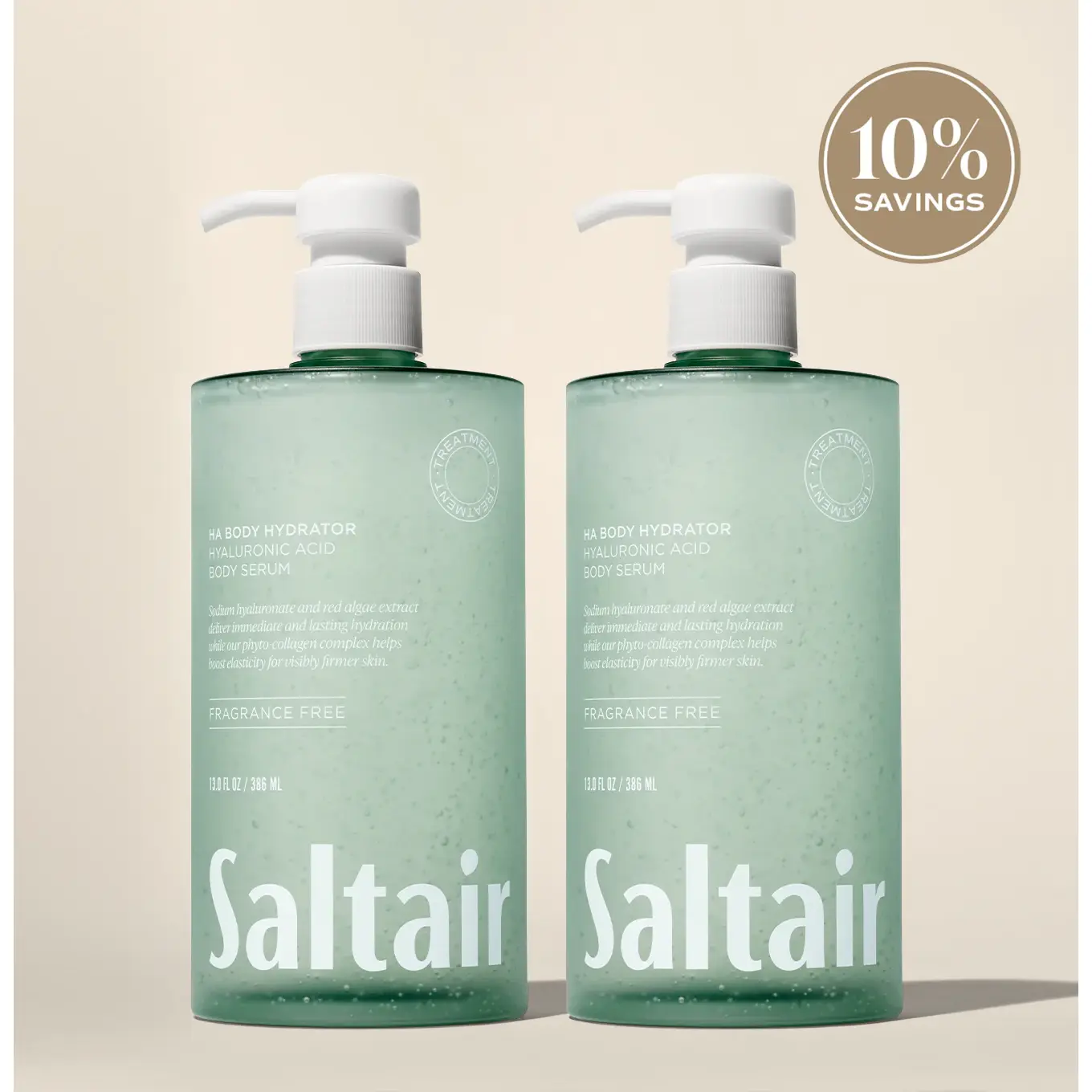 Saltair HA Body Hydrator Hyaluronic Acid Serum 2-pack Saltair HA Body Hydrator Hyaluronic Acid Serum 2-pack