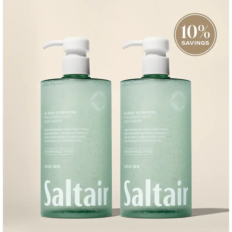 Saltair HA Body Hydrator Hyaluronic Acid Serum 2-pack