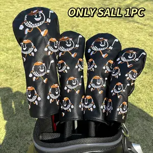 Funny Golf Club Headcovers for Drivers & Hybrids, Durable Protection Fits Both Men & Women, Ideal Gift for Golfers, Golf Accessory