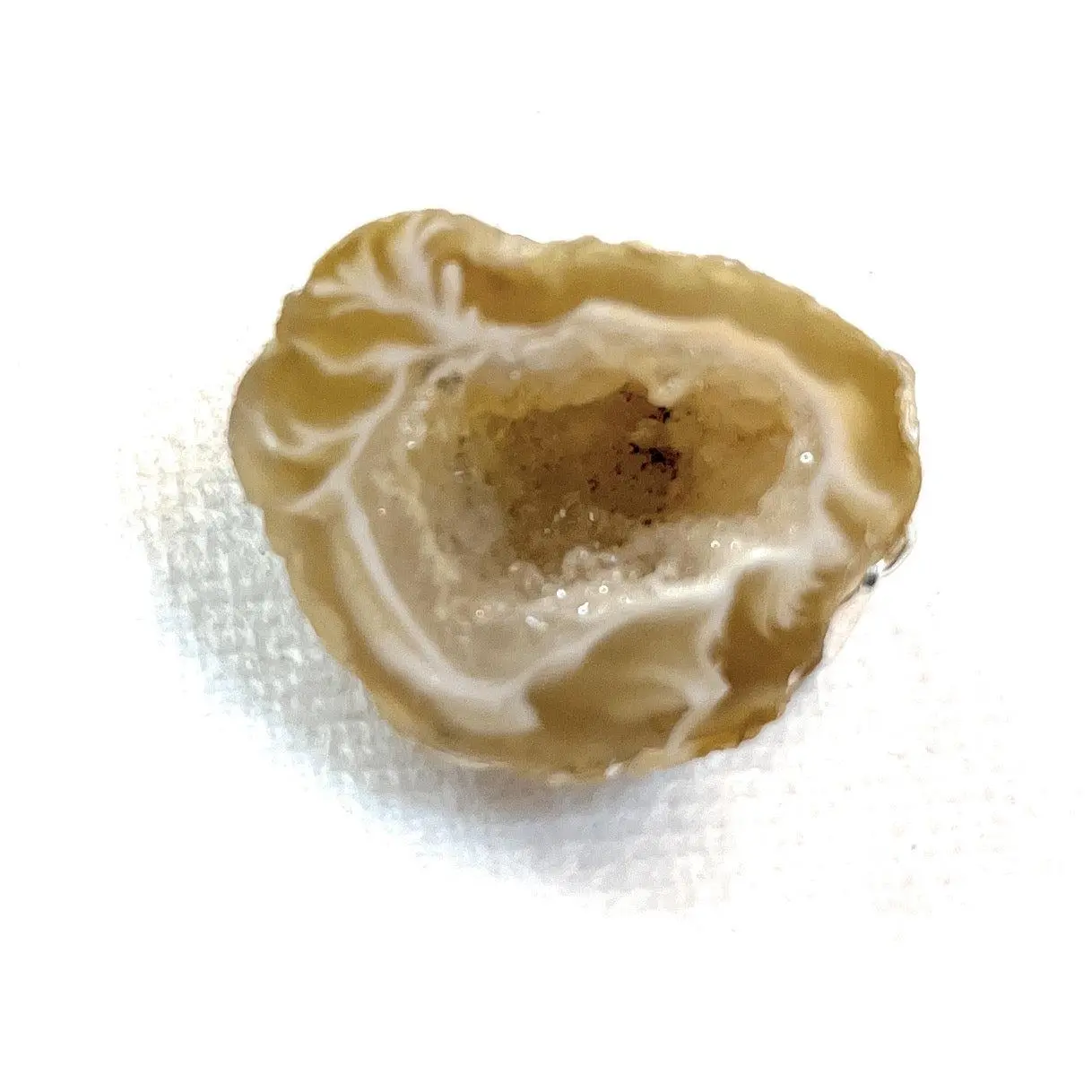 Half Geode Necklace Pendant - Crystal, Druzy, Gemstone Pendant