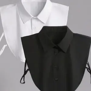 Women's Detachable Fake Collar Dickey Shirt, Peter Pan Style Faux Collar, Removable Collar Design, Simple & Versatile, Ideal for Daily Wear