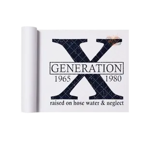 Generation X - Direct Print Film Transfer for T-Shirts, Cotton, Polyester & Blends - High-Quality DTF Print