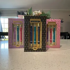 Cajitas con 3 Bolígrafos