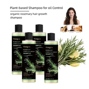 organic rosemary hair growth shampoo, natural rosemary,Plant-based Shampoo for Oil Control, Nourishment, Moisturization, Repair, Volume, and Refreshing Feeling Cleanser Conditioner