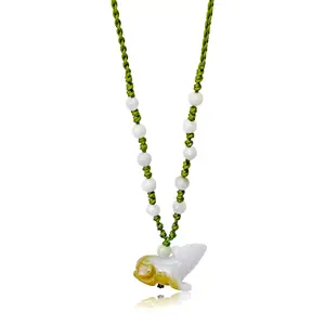 Embrace the Clever Spirit of the Rat in Style - Jade Pendant Necklace