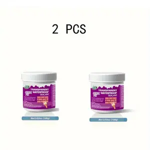 Instant Leak Repair Sealant 2PC, Waterproof & Heat Resistant for Car Sunroofs & Home Tile Surfaces, Environmentally Friendly Odorless 3.52oz