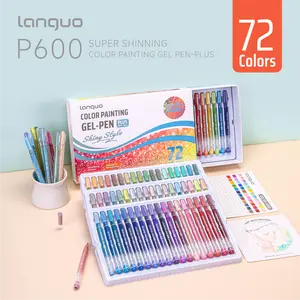 Languo Glitter Gel Pens,Metallic Glitter Pens for Adult Coloring Books,Journaling,Drawing & DIY Crafts,Teen Girl Gifts Trendy Stuff,Art&Scrapbook Supplies