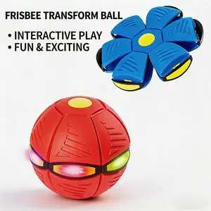 Deformation Flying Saucer Ball • Interactive Pet Toy for Dogs & Cats