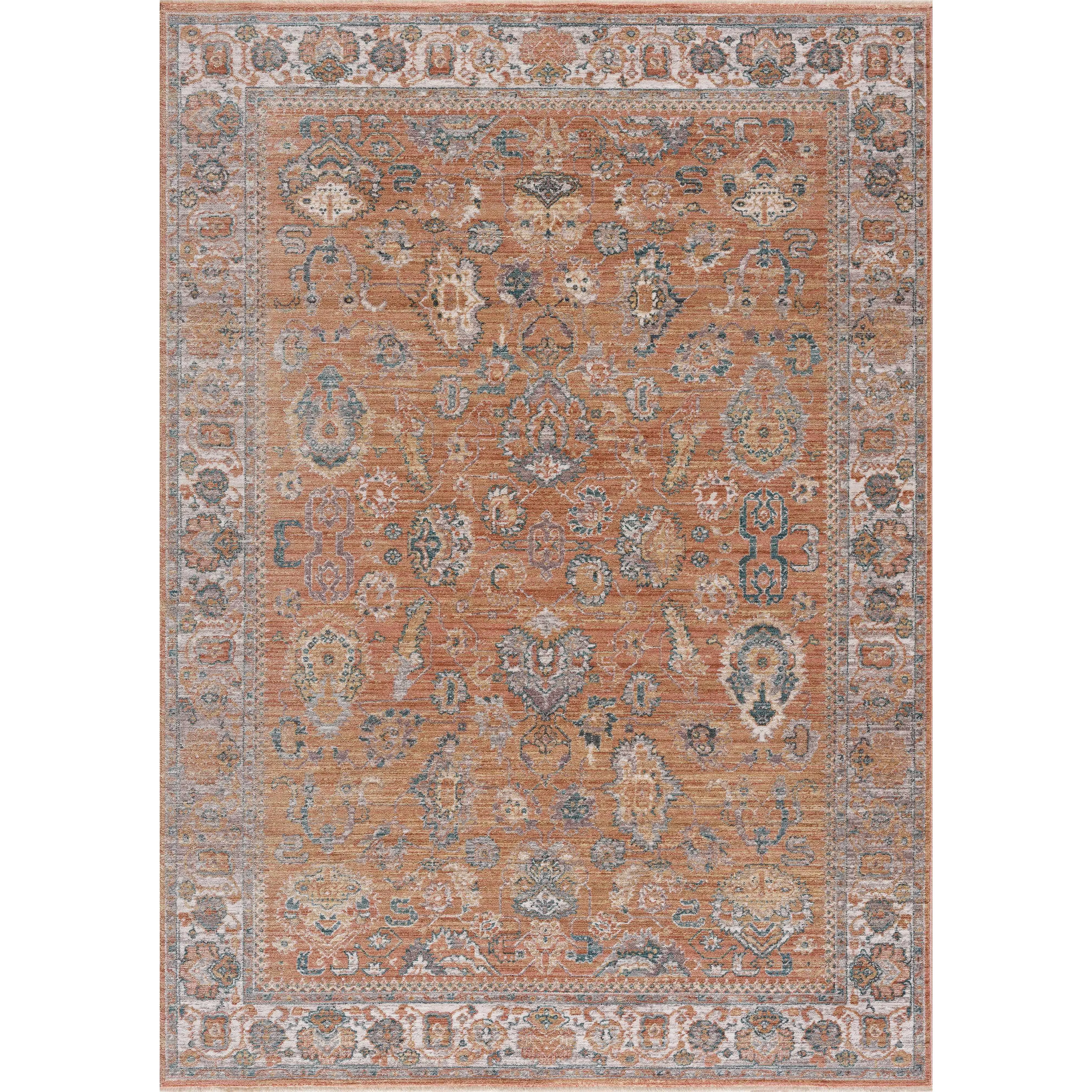 Cayla Colorful Highland Cow Area Rug - Clearance