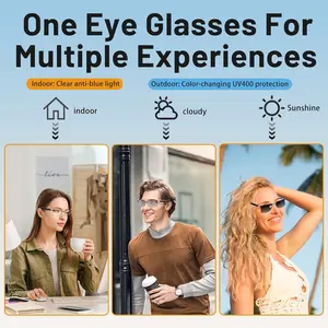 Smart Glasses, Polarized Sunglasses, Bluetooth Glasses for Women Mens, Voice Assistant Audio Open-Ear Headphone Speaker Safety for Iphone/Android/Music/Driving/Fishing Cycling Work Sport UV Protection