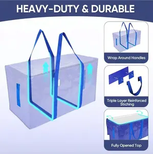 Large Capacity Sturdy Moving Storage Bags for Heavy‑Duty Transport