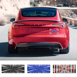 Tesla Specific Car Emblem Sticker, High-Quality Body Mark Decoration, Trunk Badge Decal, Vehicle Exterior Decoration, Fits Tesla Model 3, Model X, Model Y, Model S