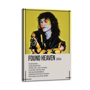 Found Heaven-Conan Gray Gift For Friend Poster Bed Room Living Room Decor Modern Aesthetic Modern Aesthetic Office Gym Art Posters For Dorm Wall Decor