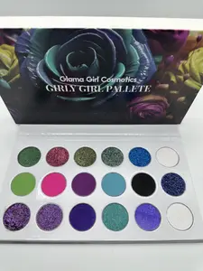 Girly Girl palette Matte Creamy Mettalic Satin Glitter Multi-Chrome