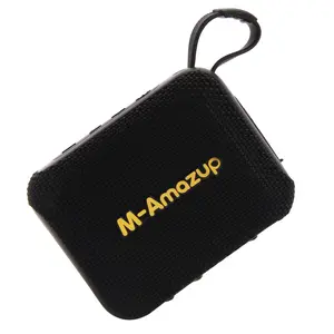 M-Amazup Portable Speaker, Wireless Speaker, USB/TF Card Player, Home Audio, Outdoor Speaker, TWS Wireless Pairing, Mini Speaker, True Wireless Speaker, USB Playback Speaker, TF Card Speaker, Powerful Bass Speaker, Travel Speaker Bluetooth, Charging