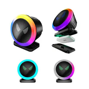 RGB Full-Color Speaker Aroma Diffuser Light,Smart Voice Pickup Display for DJ Booths, Cars, Desktops, Parties, and Home Theaters