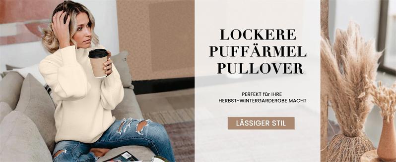 ZEAGOO Sweaters for Women Pullover Turtleneck Long Sleeve Oversized Lantern Ribbed Knit Sweater Tops Womenswear Casual Check Comfy ZEAGOO Sweaters for Women Pullover Turtleneck Long Sleeve Oversized Lantern Ribbed Knit Sweater Tops Womenswear Casual Check Comfy