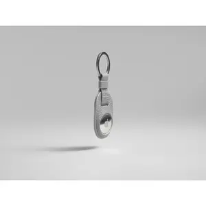 The 0.5ml Leather AirTag Keychain | Sleek Tracker Holder for Keys, Bags & More