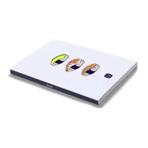 Denik x Ranell The Artist Sushi Stack Layflat Notebook Blank Pages Unique Design for Writing Drawing & Planning Layflat Design for Easy Use Versatile for Students Writers & Artists