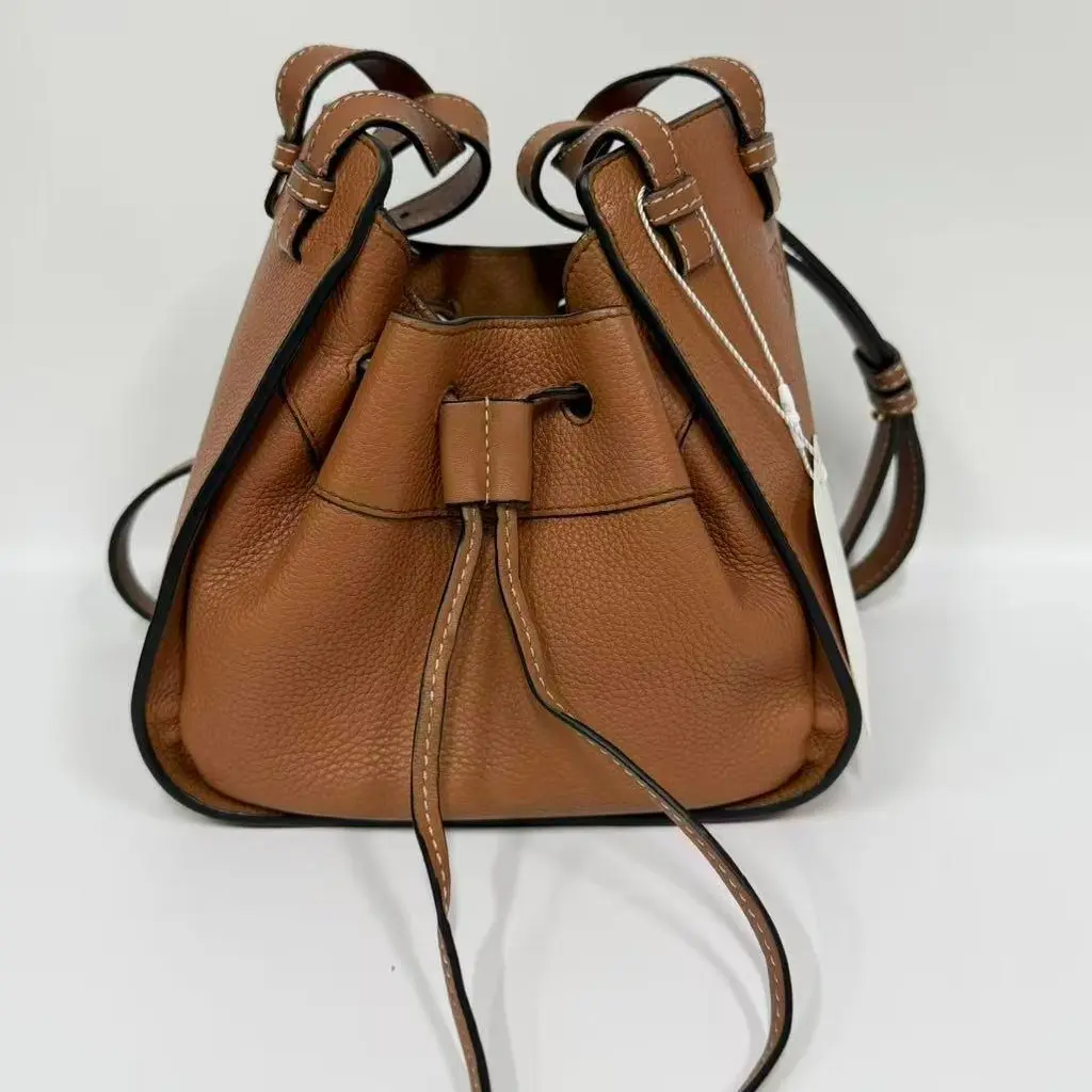 Pre-owned Loewe Mini Hammock Bag, Caramel Classic Calfskin, Gold‑Tone Hardware（SZ 11155）