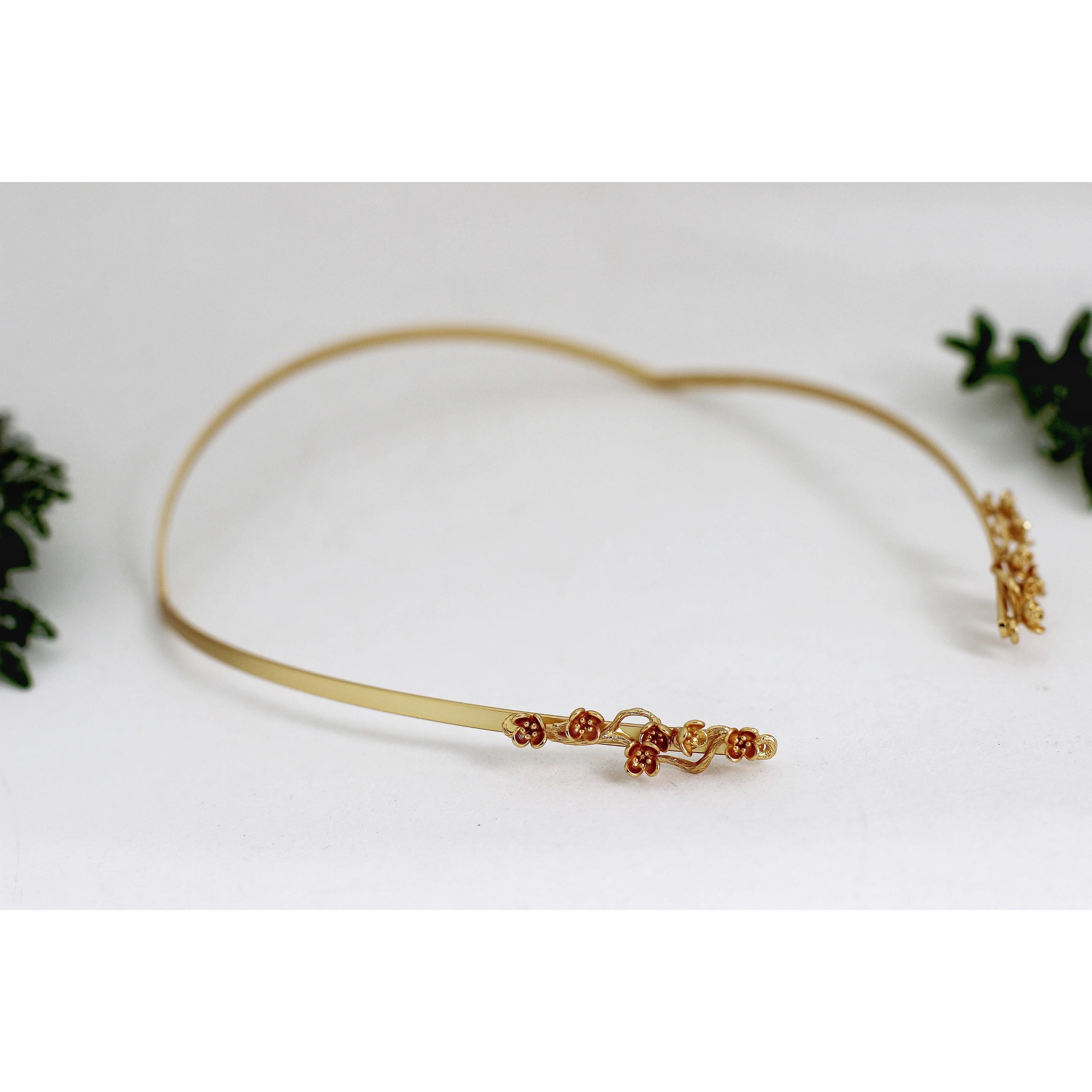 Short Sakura Blossom Goddess Crown