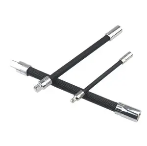 Universal Multi-Socket Wrench with 3 Flexible Shafts, Extension & Connecting Rod – Ideal for Home, Car, and Office Repairs