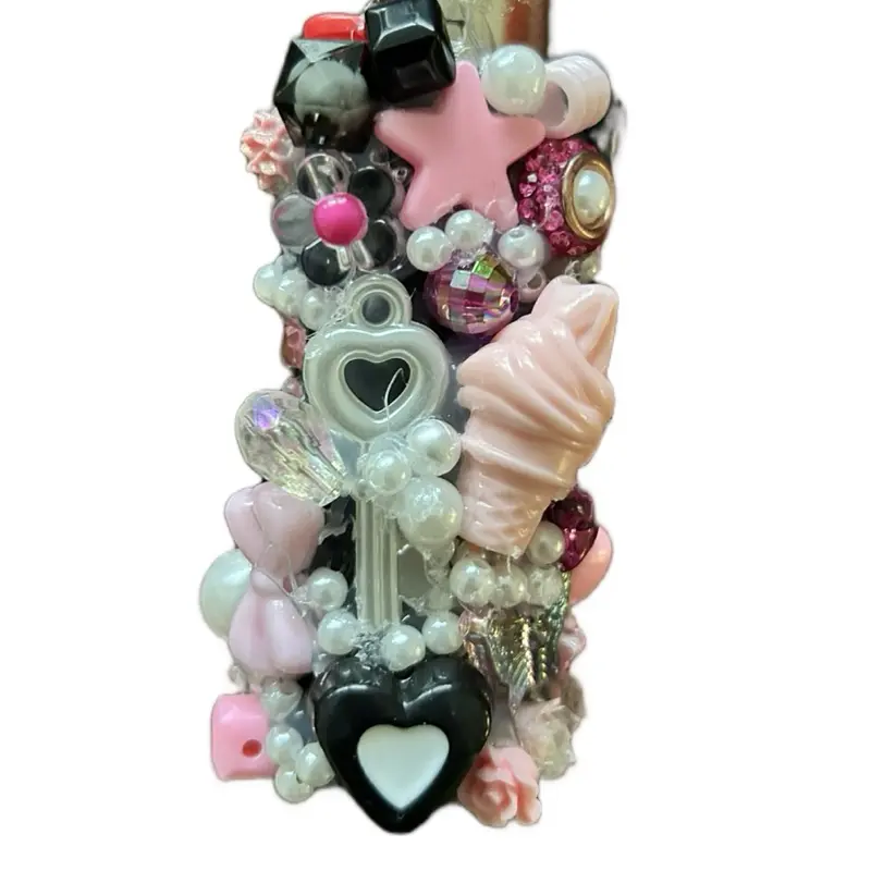 Pink & black junkie lighter