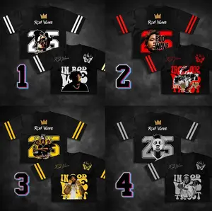 RWave Rapper & Singer Crop Top Football Jersey – Hip Hop Music Star – Retro Concert Tour Merch Gift For Women T-Shirt, Rap and RnB Fan