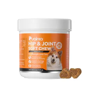 Puainta Joint Supplement for Dogs, JoinColla-II Collagen for Dogs dog Hip and Joint Supplement Dogs Chew MSM Turmeric Glucosamine Chondroitin for Dogs Small Medium Large Breed Dog Supplements