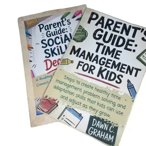 Dawn C Graham Parent's Guide Bundle Soft Cover Time Management for Kids & Social Skills Decoded Roadmap for Healthy Development