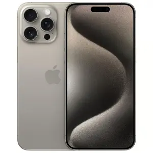 Refurbished Apple iPhone 15 Pro Max 256GB Unlocked – Natural Titanium Premium