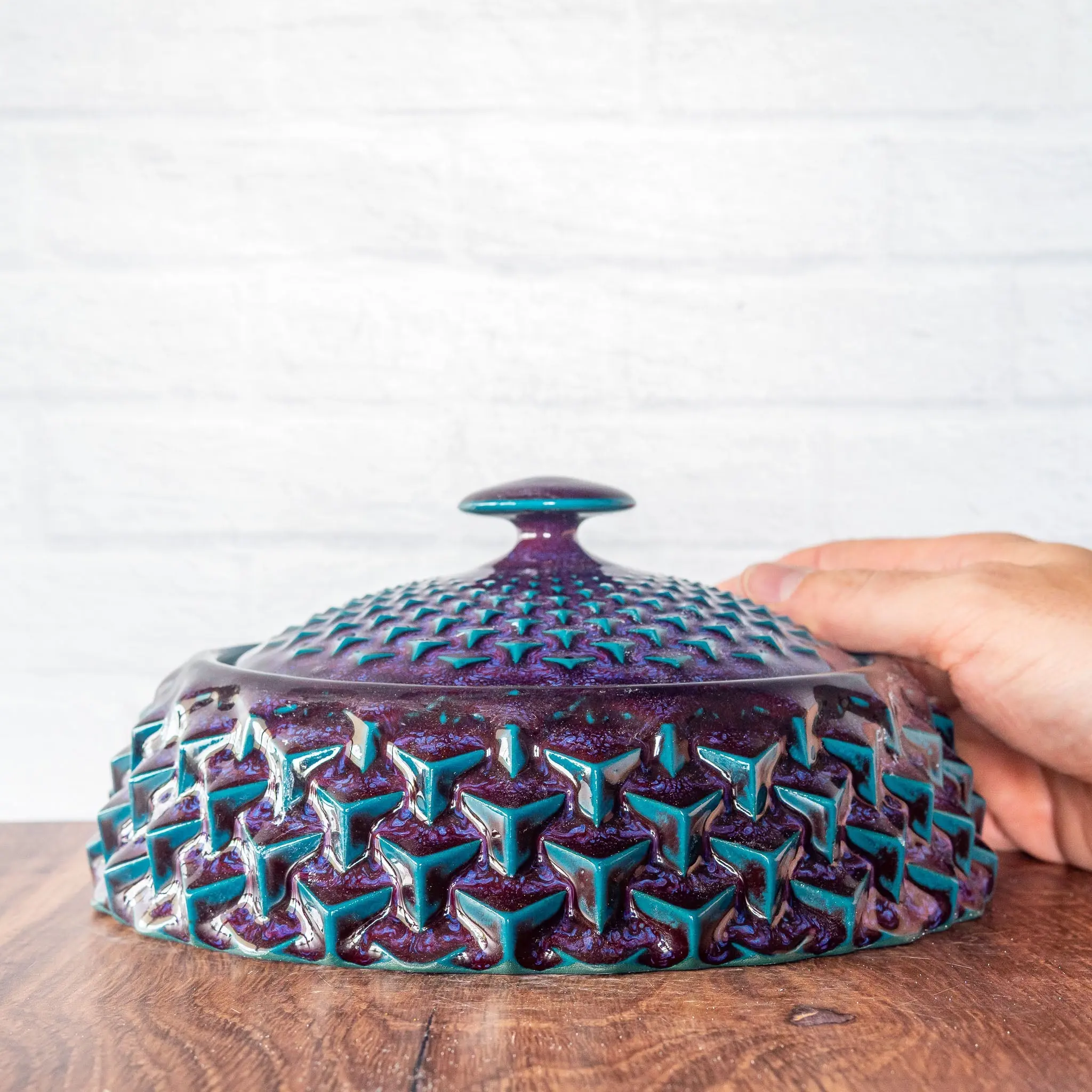 Lidded Dome Jar