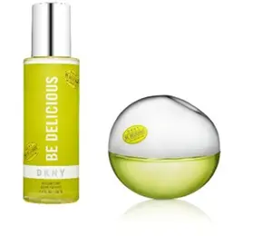 Virtual Bundle: DKNY Be Delicious Bundle – Eau de Parfum for Women 1.0 Fl Oz/30ml & Fragrance Mist for Women 8.4 Fl Oz/250 ml