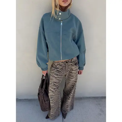 Radical Low Rise Baggy Jeans Tiger