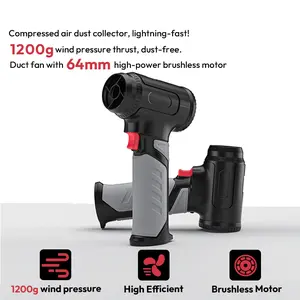 JUFINX X21 Cordless Blower, High-Wind Power Tool for Snow Clearing, Leaf Removal, Fast Car Drying