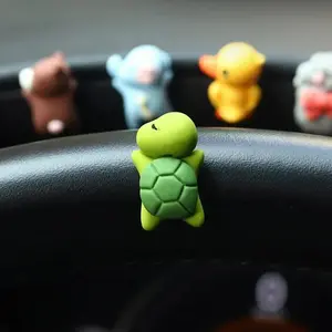 Cute Turtle Design Car Ornament, Car Trinkets, Car Dashboard Decoration, Car Interior Decoration Accessories for Women & Men, Car Accessories