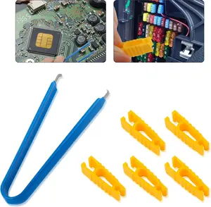6PCS Fuse Puller Tool Set – Universal Automotive Fuse & Relay Removal Pliers for Cars & Trucks