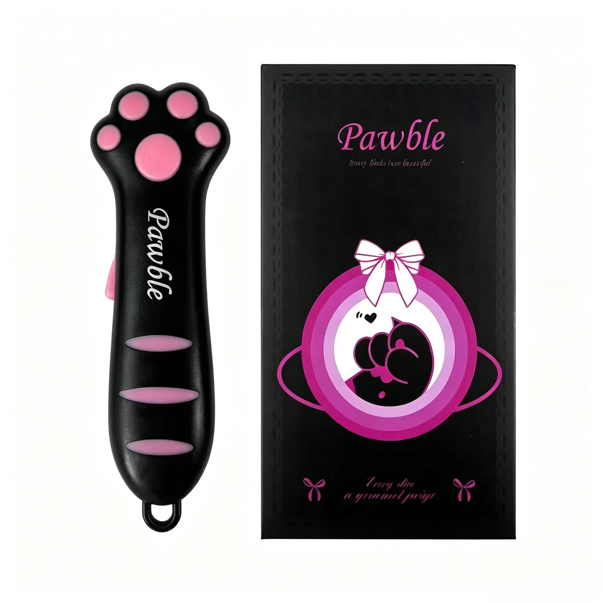Cat-Claw Shaped Office Utility Cutter, 1-Click Retractable Lock Pocket-Size Box Opener, Portable Tool for Office Crafts, Ideal Gift for Cat Lovers
