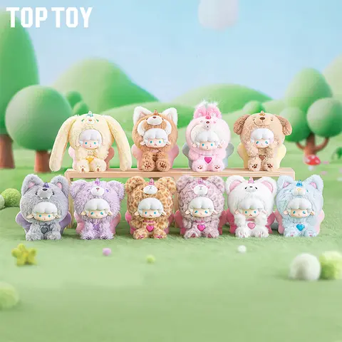 TOPTOY MEEMEE (Gyun) Big-Tailed Critter Crew Series Plush Pendant Blind Box Collectible