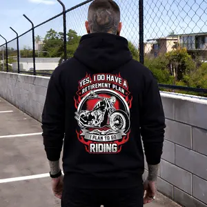 Biker Retirement Plan T-Shirt: Motorcycle Riding Design