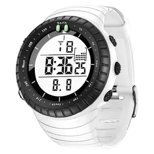 Men's Watches Sports Outdoor Waterproof Watch Date Multi Function Tactics Led Face Alarm Stopwatch For Men 6256
