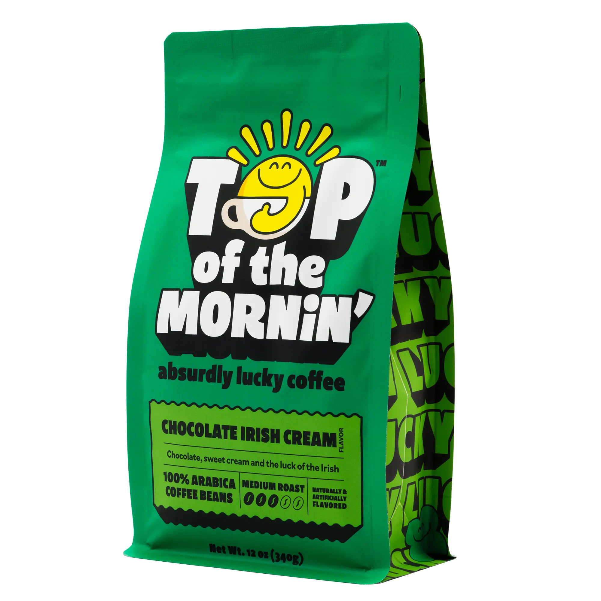 Chocolate Irish Cream Flavored Coffee | 12oz Medium Roast | Whole Bean or Ground 
