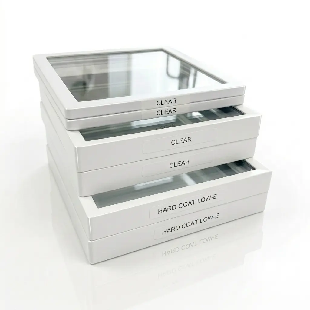 EDTM Glass Sample Set (GS1331) Ideal for Window Sales Kits, Energy Performance Demos & Side-by-Side Comparisons - Made in USA