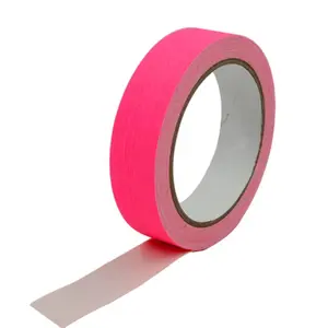 Fluorescent  Gaffer Tape Neon  Gaffers Spike Tape Black Light UV Reactive Fluorescent Spike Tape for Stage,Party Play Grid Floors Color Coding Art Crafts(1IN x 33 ) ()