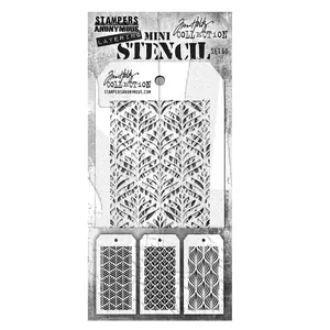 Tim Holtz Stampers Anonymous Mini Layering Stencil Set #60