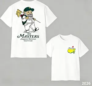Masters 2026 Menswear T-Shirt, Augusta National Golf Club Design, Perfect for Golf Enthusiasts and Casual Wear, 2 Sided Shirt For Men, Gift For Men